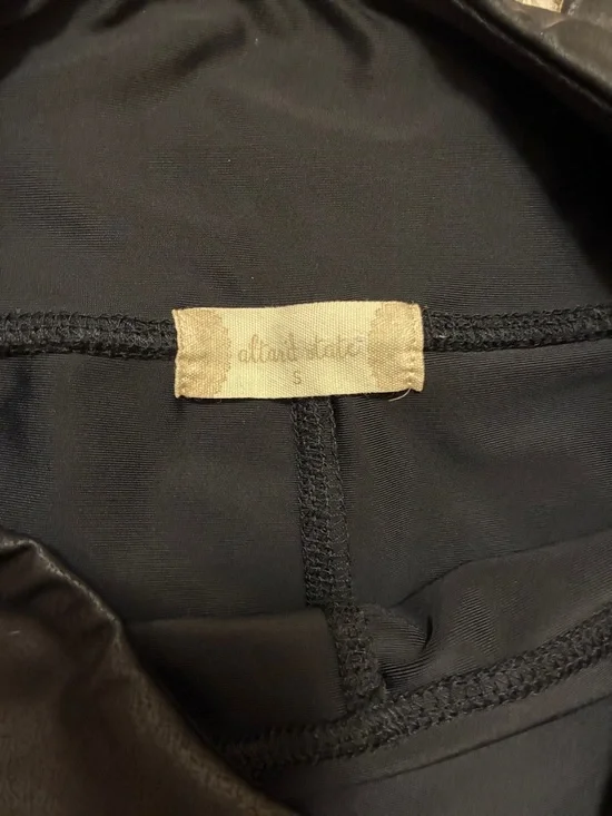 Altar'd State Black Faux Leather Leggings - Picture 3 of 3